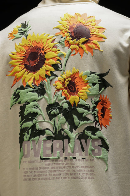 Sunflower Beige Oversized Hoodie