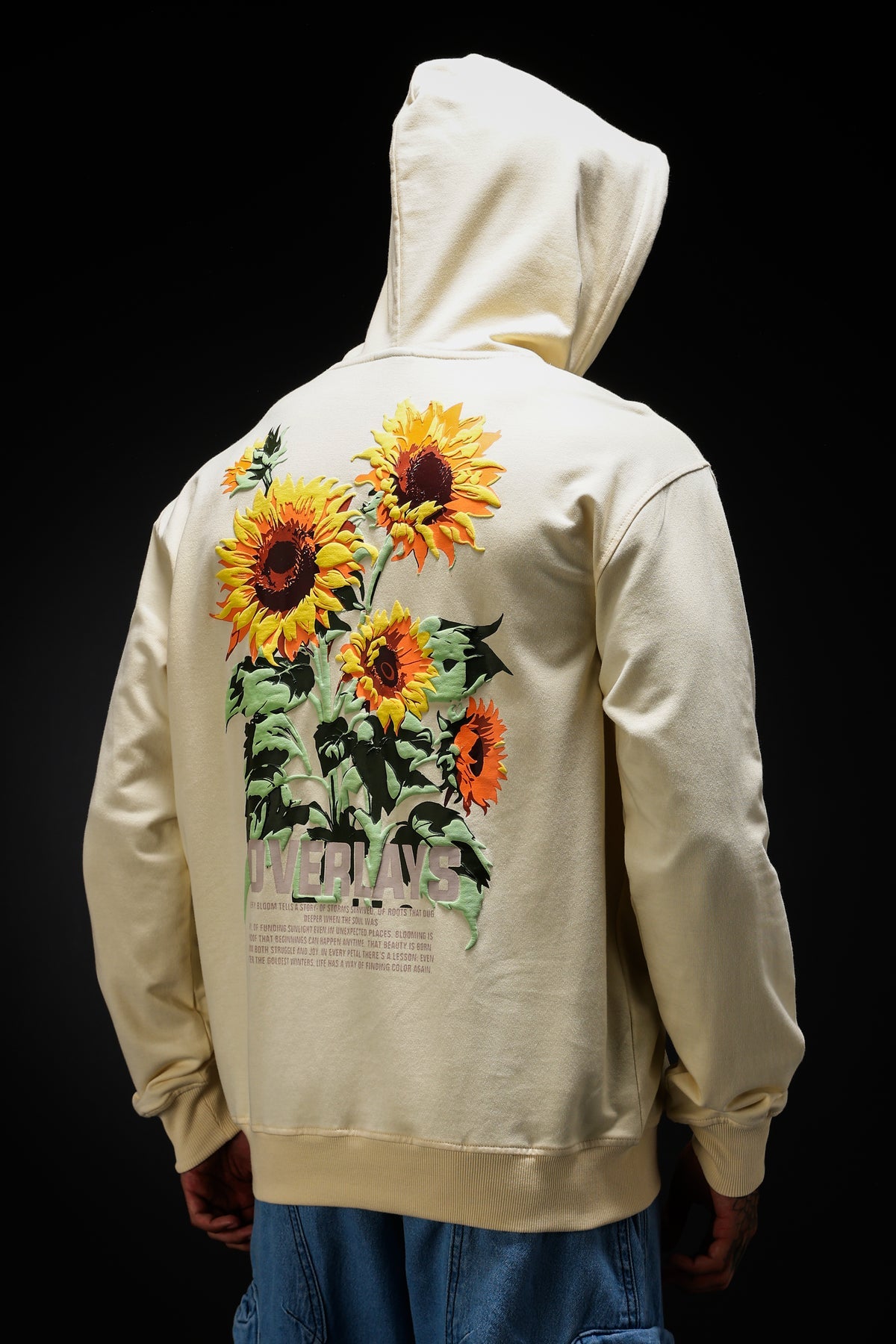 Sunflower Beige Oversized Hoodie