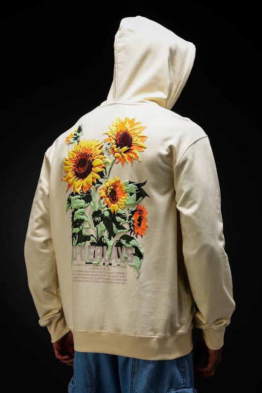 Sunflower Beige Oversized Hoodie