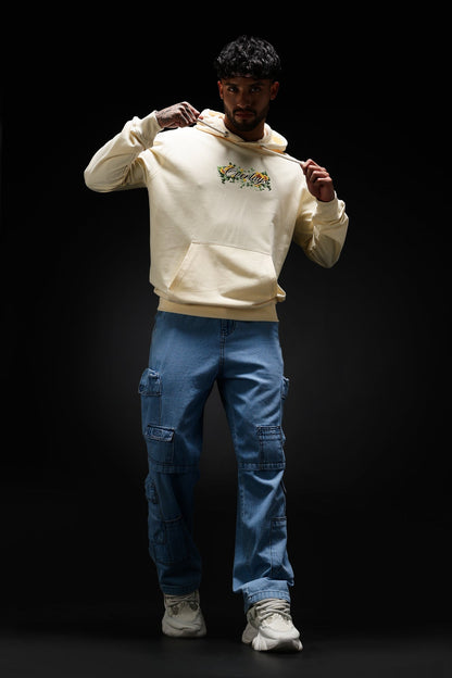 Sunflower Beige Oversized Hoodie