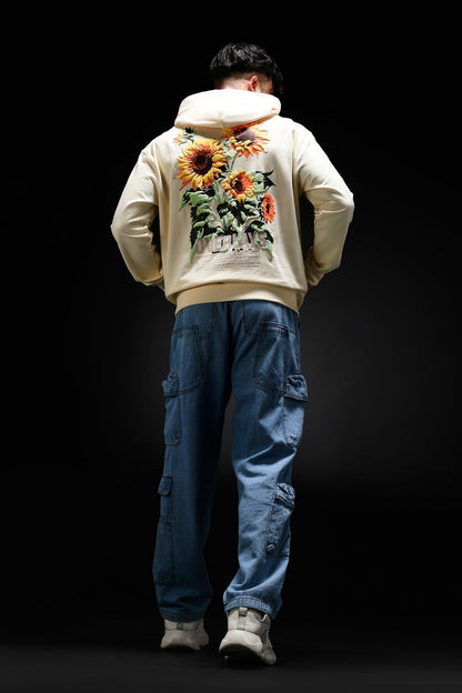 Sunflower Beige Oversized Hoodie